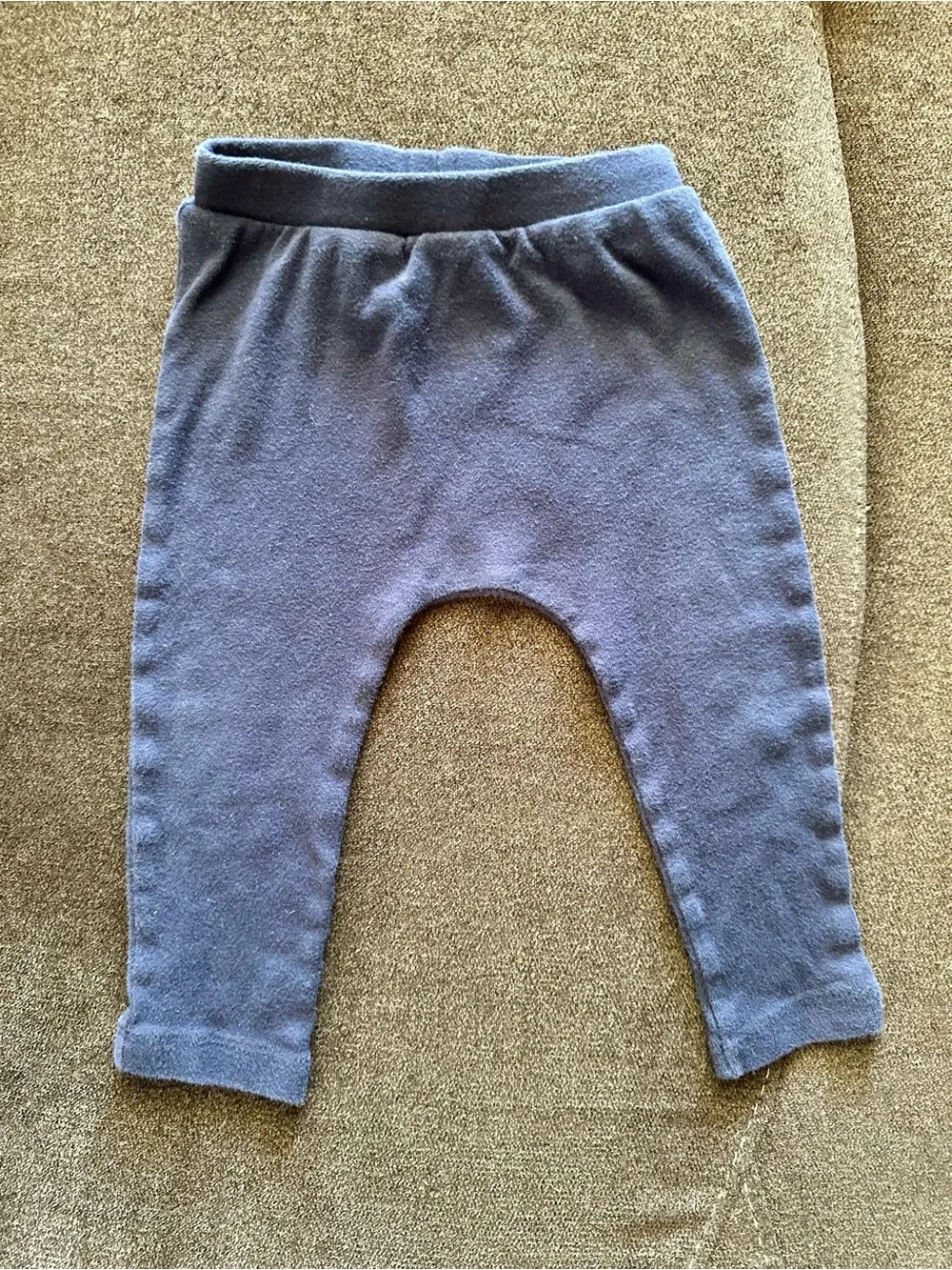 Carter's Blue Striped Hoodie, Bear Print Bodysuit & Navy Pants Set